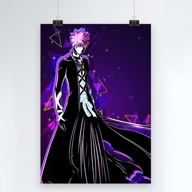 Japanische Anime-Wandkunst, BLEACH, Leinwandgemälde, Kurosaki-Poster, Drucke für Wohnzimmer, Jungenschlafzimmer, Heimdekoration, ohne Rahmen