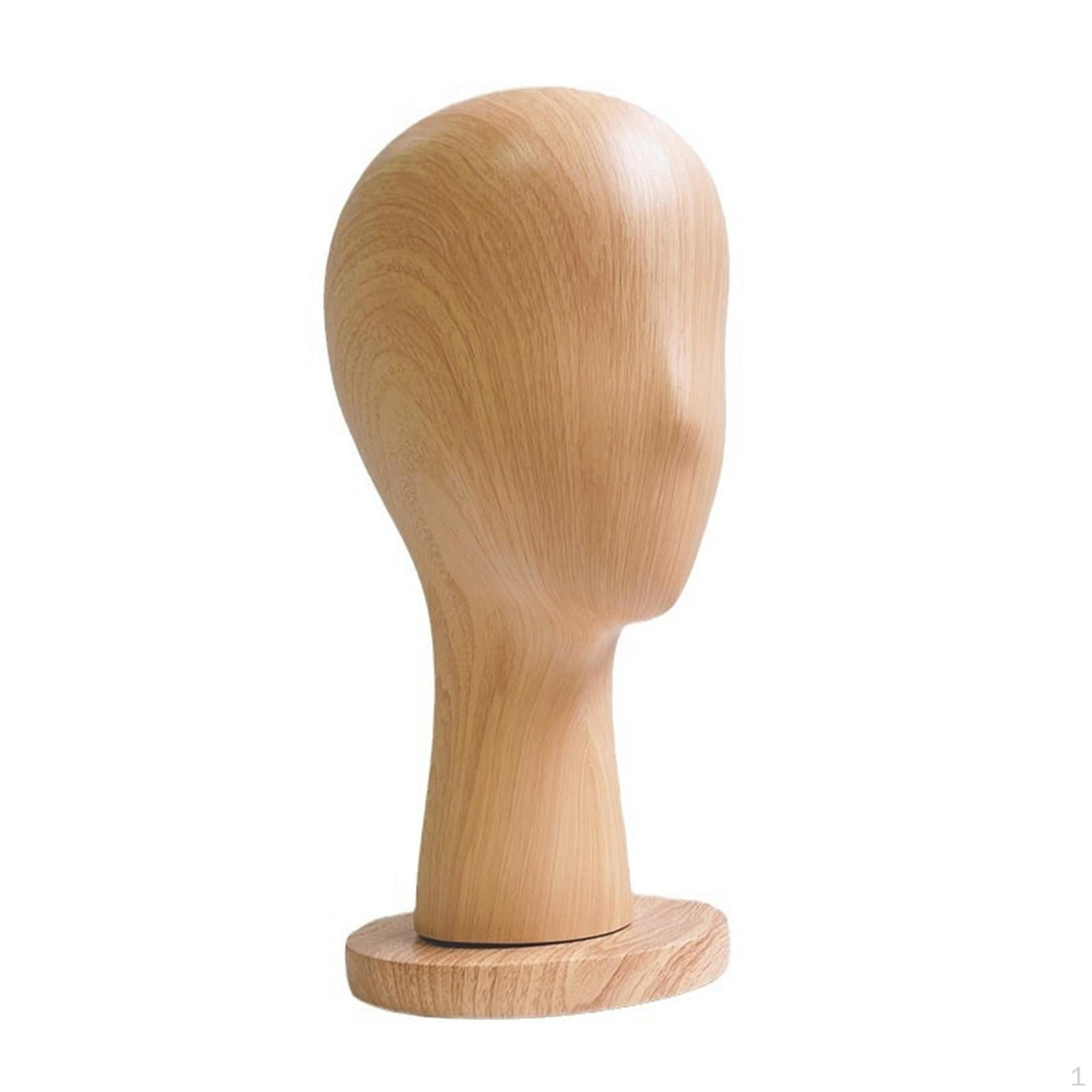 

Подставка для шляпы Манекен-голова Столешница с базовой стойкой для модели манекена для начинающих Height 34CM коричневый