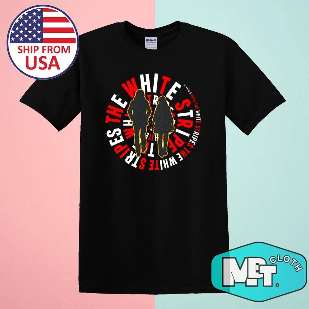 

The White Stripes Men s Black Size S-5XL S