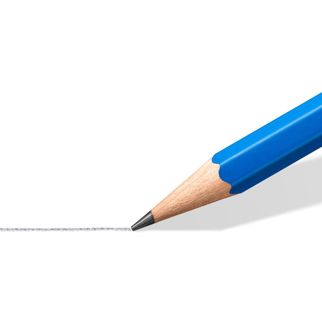 STAEDTLER Pencil 6B 5B 4B 3B 2B B HB F H 2H 3H 4H Mars Lumograph Writing Drawing 12 Hardness Set 100 G12