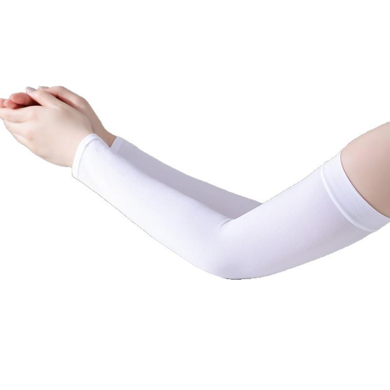Unisex Ice Silk UV Protection Sleeves for Cycling and Outdoor Activities - Sun Protection with Printed Patterns
