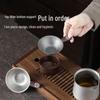 Pure Titanium Tea Strainer & Filter Set
