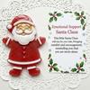 Christmas Gingerbread Doll Ornament Set Legend of Emotional Support Gingerbread Man Figurine Craft Holiday Decoration