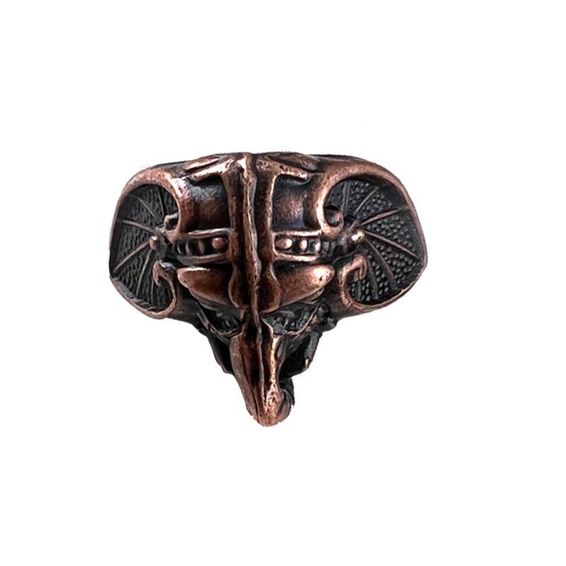 1PCS Antique Elephant Vintage Bronze Jewelry Chest Box Wooden Case Decorative Protection Feet Leg Plastic Material Decoration