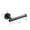 Stainless Steel Toilet Paper Holder Wall Mount Towel Tissue Storage Rack for Bathroom Accessories