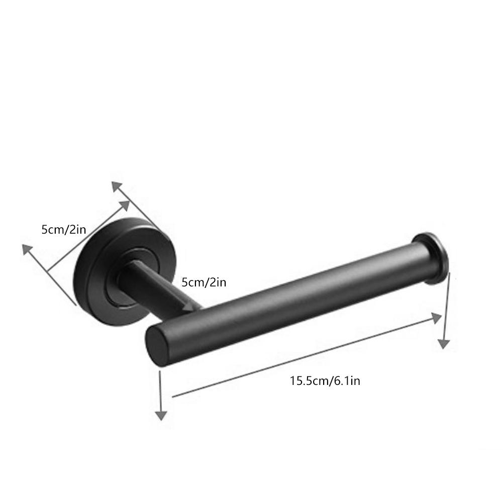 Stainless Steel Toilet Paper Holder Wall Mount Towel Tissue Storage Rack for Bathroom Accessories