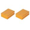 Electronic Project Box Split Type Surface Sandblasting Oxidation Aluminum Alloy Power Junction Case Golden