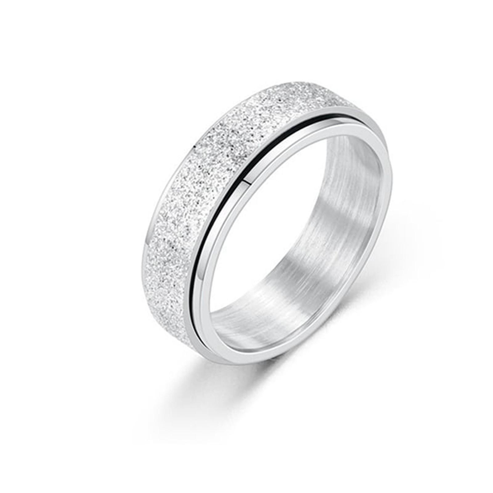 

Винтажное вращающееся женское декомпрессионное кольцо, женское кольцо подходит для укладки 8