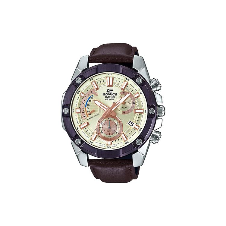 

CASIO Men EDIFICE 54.5mm Gold Watch EFR-559BL-7AV EFR-559BL-7AV Gold Dial