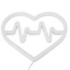 Heart Shaped LED Neon Sign Romantic Neon Light USB Battery Powered for Bedroom Wedding Proposal Party Decoration Pink