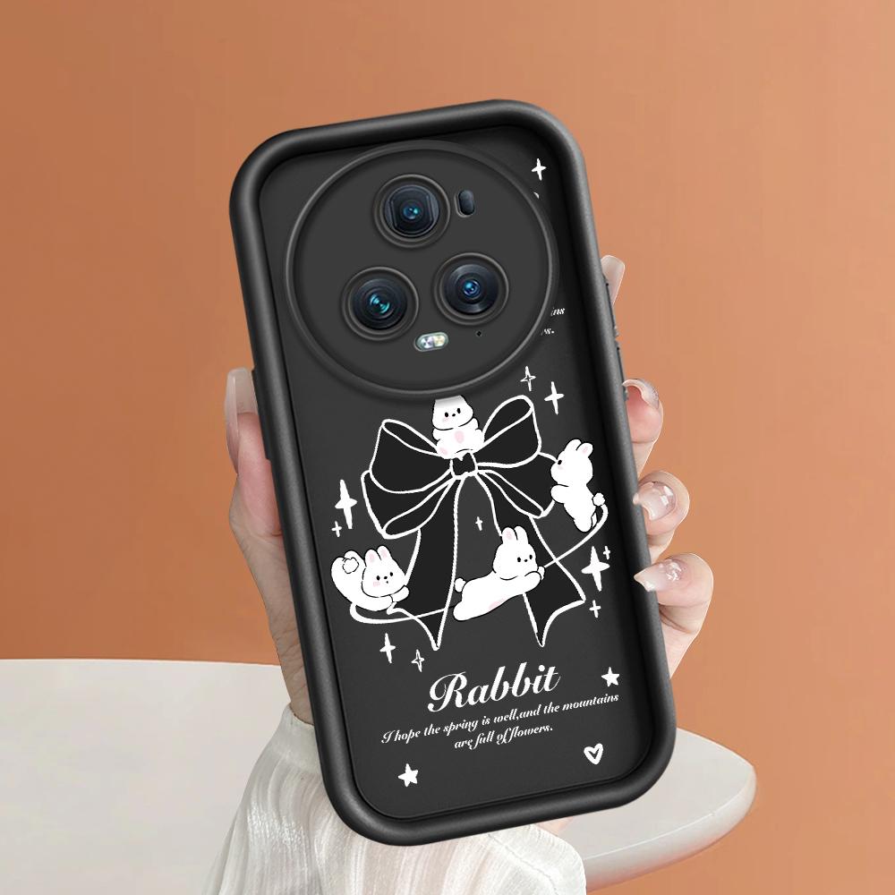 

Мягкий силиконовый квадратный чехол с рисунком лестницы для телефона, полное покрытие, противоударный защитный резиновый чехол для камеры для Huawei Honor Honor 70 5G чёрный