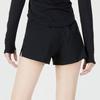 Under Armour Solid Woven Sports Shorts Women Bottoms Black 1342837-001