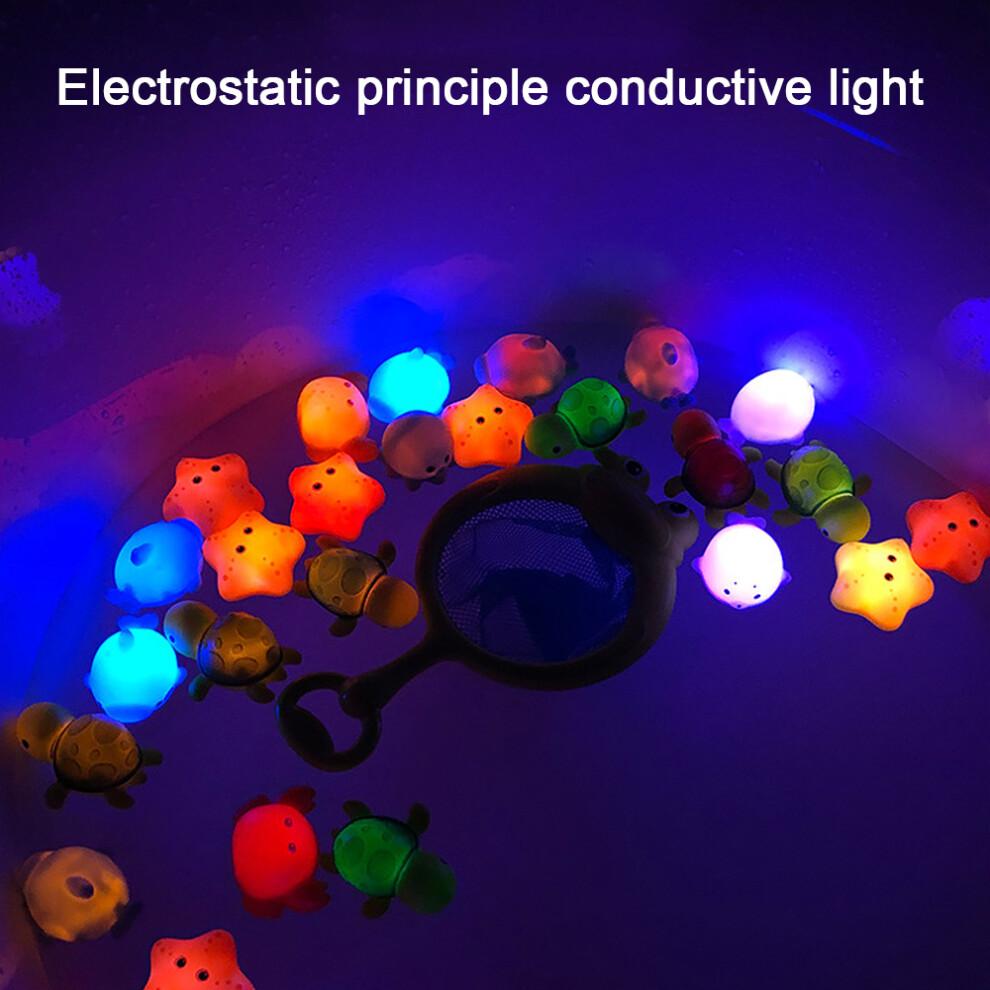 Illuminate Your Child's Bath Time With Our Light-Up Water Toys: Where Education Meets Entertainment, Creating A Magical Environment That Fosters