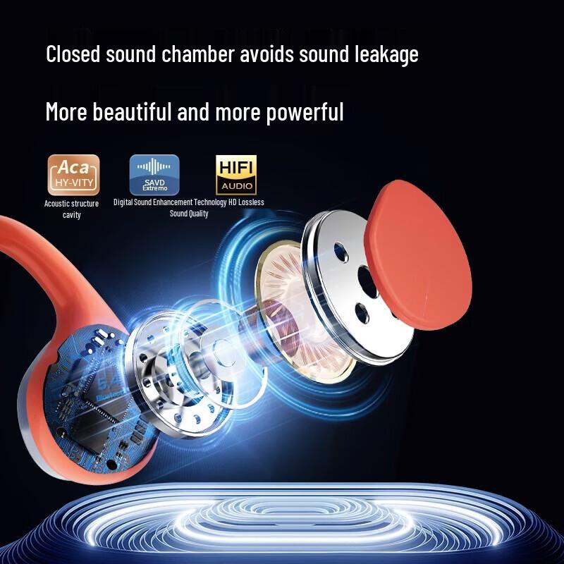 Yardworld X7 IPX8 Bone Conduction MP3 Sports Headphones