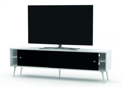 Wooden TV Cabinet In RETRO Style SONOROUS RTRA-180-WHT-BLK Width 180cm, Sonorous