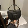 Retro Fashion Simple Temperature Commuter Shoulder Bag Women's Summer Textured Underarm Bag Korean Style Saddle Bag Trendy