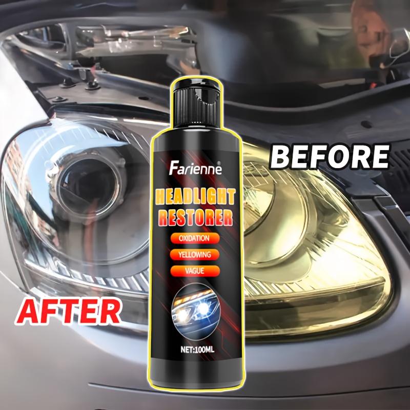 Automobil-Scheinwerferpolier-, Reparatur- und Schleifmaterialien - erhöhen effektiv die Scheinwerferhelligkeit und stellen die Klarheit wieder her.