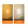 Wireless LED Motion Sensor Night Light with Rechargeable Magnetic Charging Voice Control Home Hallway Wall and Staircase