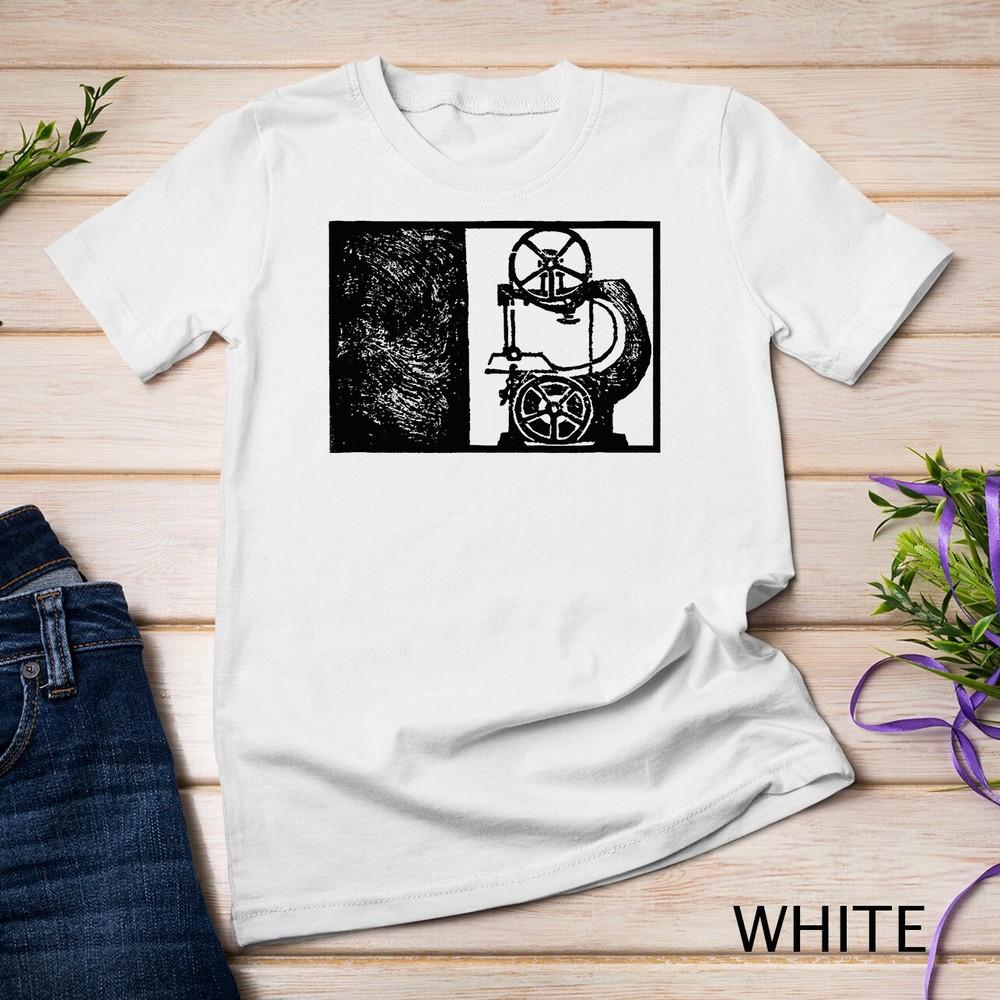 

Bandsaw Shirt for Woodworkers and Woodworking enthusiasts Unisex T-shirt 4XL