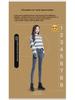 Women's Slim High Waist Elastic Skinny Jeans with Velvet for Fall/Winter 2024