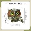 Owl Statue Desktop Ornament Creative Collection Decorative Figurine for Office