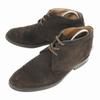 Royal Warrant Van Bommel Goodyear Welted Suede Leather Chukka Boots/26.0/Dark Brown/(USED)