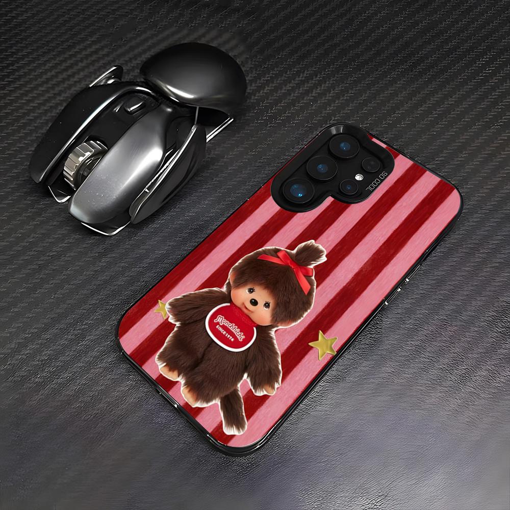Cartoon M-Monchhichis Phone Case For Samsung S26 S25 Plus S20 S20 Plus S22 Ultra S23 FE S21 Plus S21 Ultra Colorful Cover