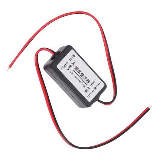 1pc Car Rear View Filter Reverse Camera Power Filter Camera Noise Capacitor Car