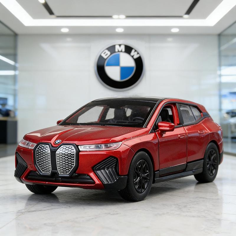 

WELLY 1:36 BMW IX Alloy Car Diecasts & Toy Vehicles Car Model Miniature Scale Model Car Toy For Children красный