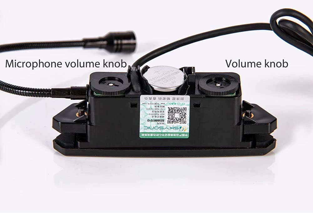 SKYSONIC Magnetic Shipped domestically so it will arrive in a few T-902 + Microphone. days.
