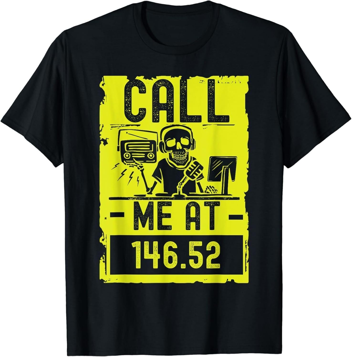 Limited Ham Radio Operator, Call Me at, Funny Ham Radio Men T Shirt XXL чёрный