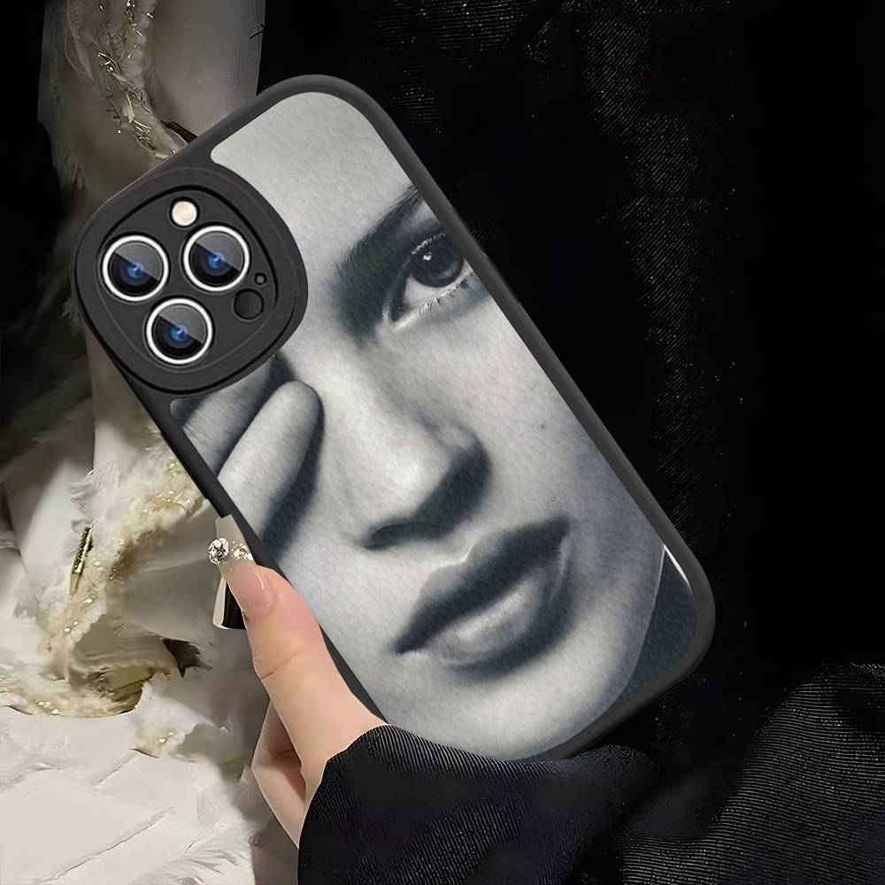 

Kate Moss Model Phone Case For IPhone 16 15 14 13 Pro Max 11 12 Plus Leather Silicone Cover 11 pro max