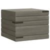 Folding Sofa Bed 140 x 67 x 45 cm Light Grey