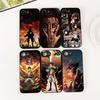 Phone Cover for Samsung Galaxy S22 S21 S20 FE Ultra Plus A07 A17 A15 A16 A25 A57 A37 Case Comics Attack on titan levi Eren