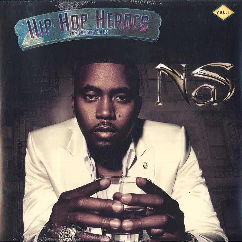 LP Record NAS - Hip Hop Heroes Instrumentals (Vol.1 CDRSI004 Cutting Deep Re 2013 Spain Rap & Hip-Hop/R&B