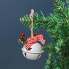 Christmas Bell Ornaments: Small Tree Pendants for Festive Home Decor