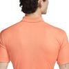 Nike Dry Fit Victory Solid Casual Short Sleeve Polo Shirt Men Polo Shirts Orange DH0823-871
