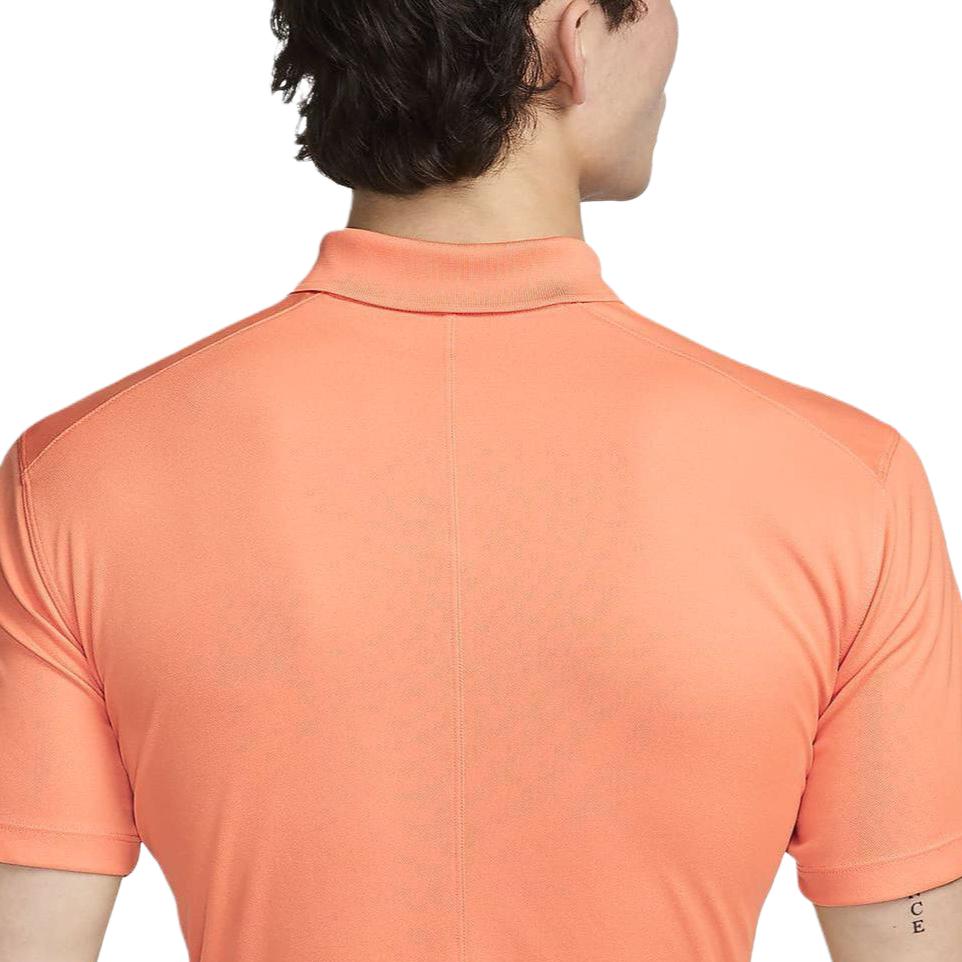 Nike Dry Fit Victory Solid Casual Short Sleeve Polo Shirt Men Polo Shirts Orange DH0823-871
