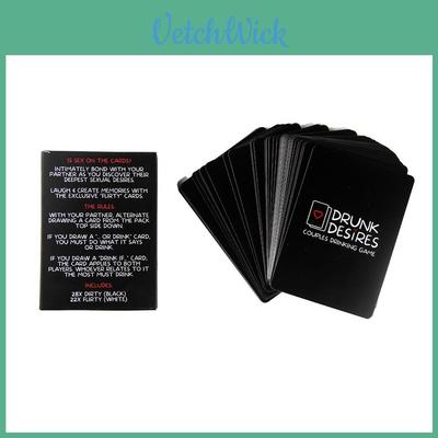 Drunk Desires Romantic Card Game Crafted From Art Paper 9*6.5cm