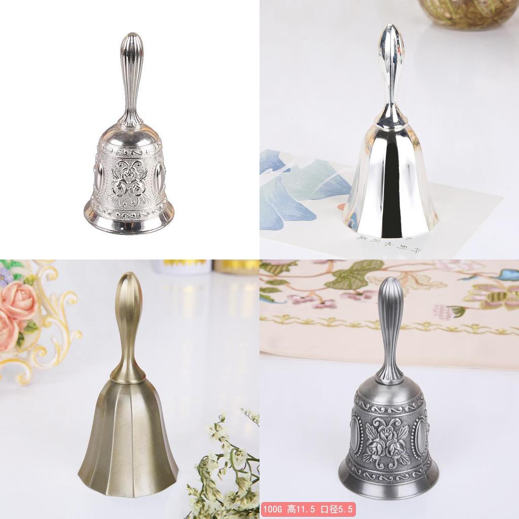 Metal Bell For Restaurant Bar With Handheld Ringing For Dining And Service