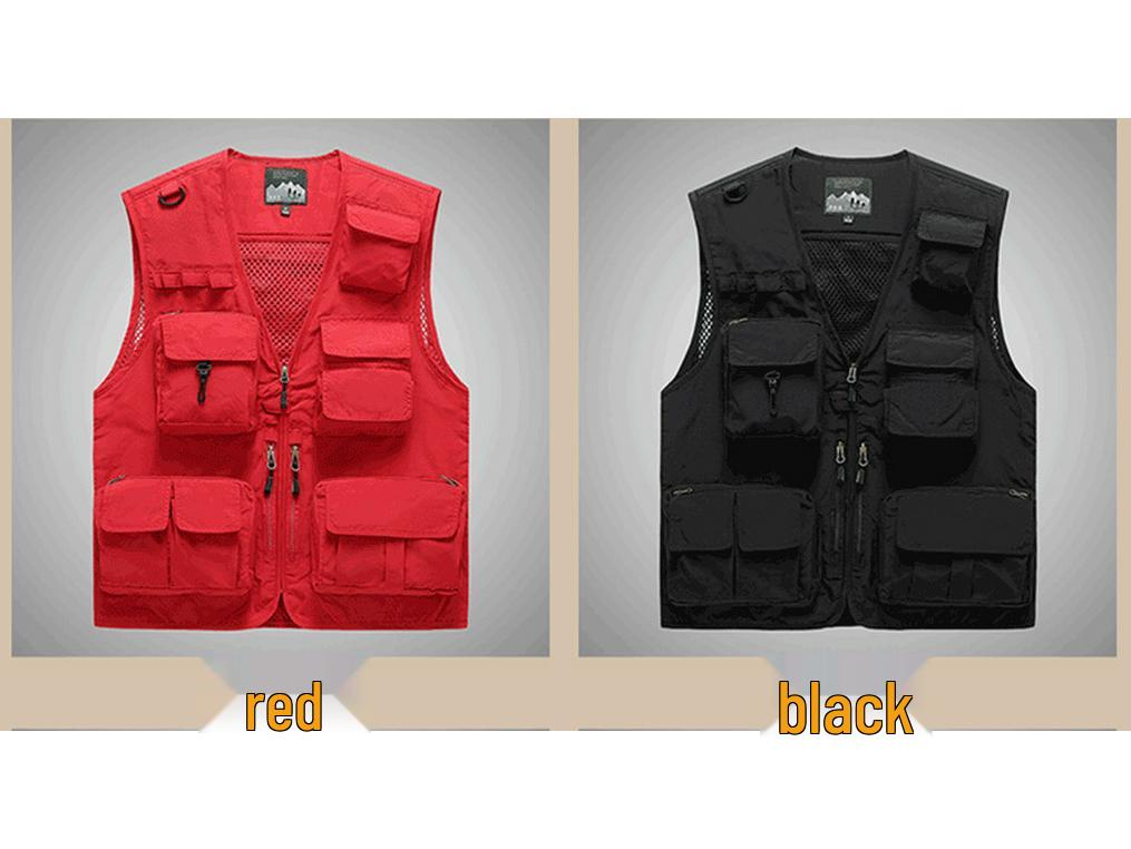Men's 2019 Multi-Pocket Breathable Outdoor Workwear Vest