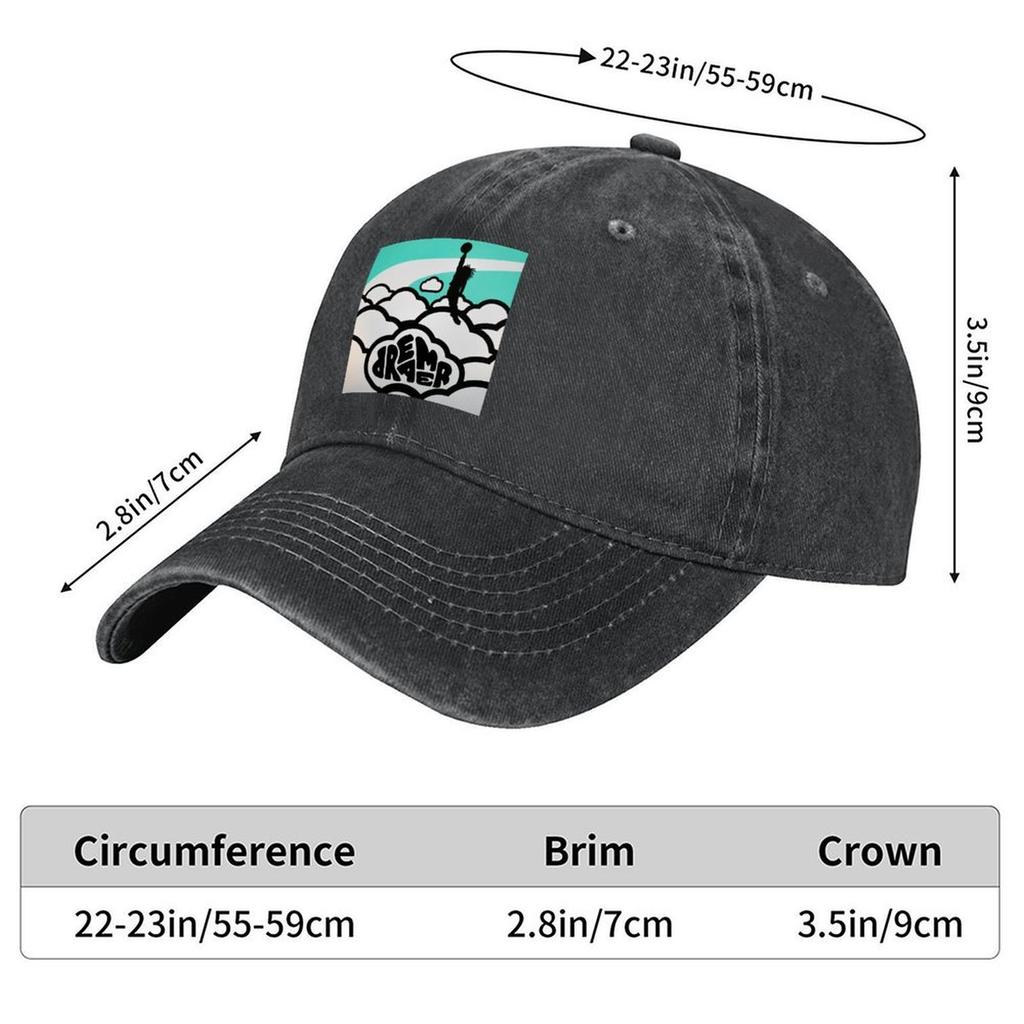 Dreamer 3 Baseball Cap New In Hat Golf Cap Rave Luxury Brand Caps Women Mens