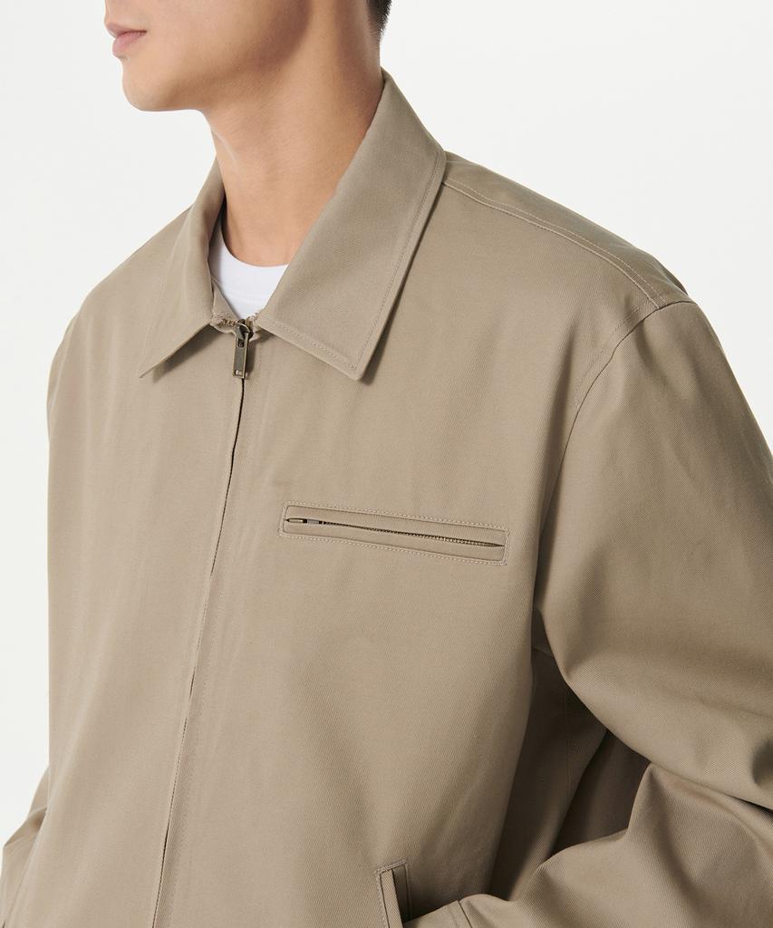 Musinsa Standard Heavyweight Cp Work Jacket [Beige]