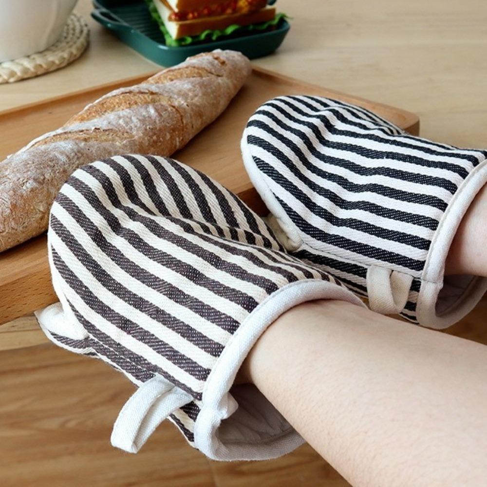 Soft Mini Oven Mitts Thicken Microwave Mitts Portable Oven Hand Clip