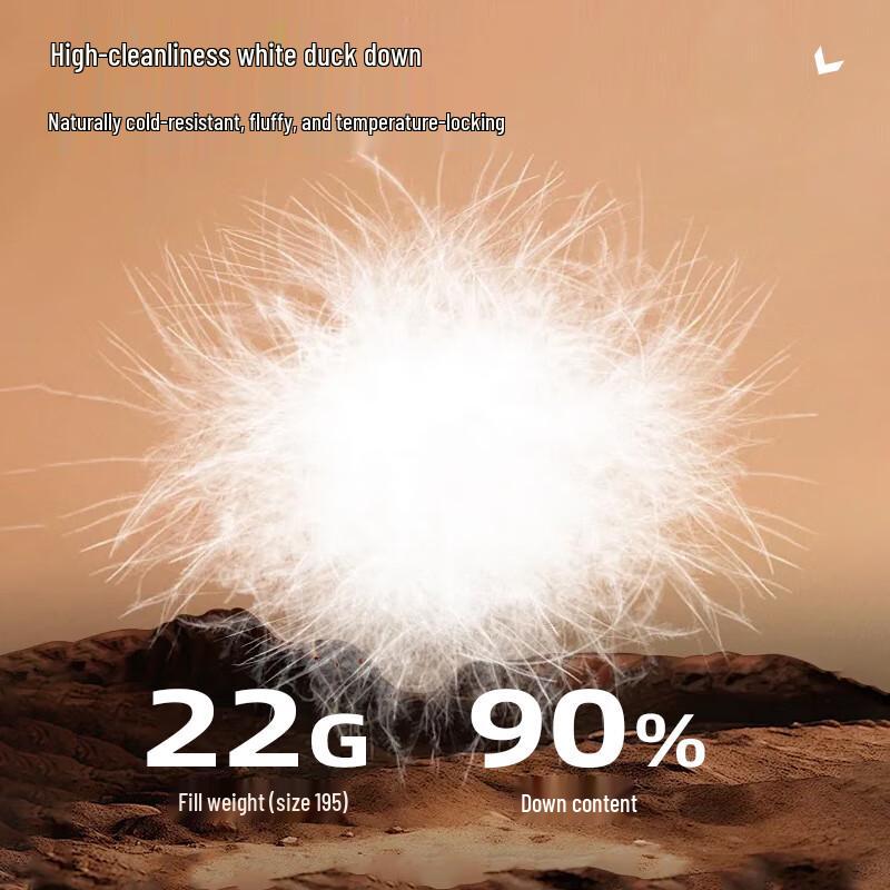 YAYA Men's Straight Leg Thickened Warm Down Pants K05