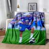 Lamine Yamal's Barcelona Player Action Blanket Durable Comfort Great for Livingroom Bed Chair for All Seasons Modern Birthday Christmas Gift Blanket