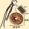 Cute Doughnut Pendant, Keychain, Plush Doughnut, Claw Machine Doll, Plush Bag Pendant