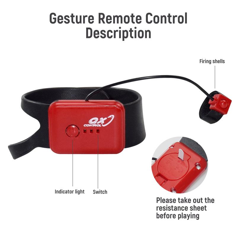 Remote Control Tank Water Bomb Tank Electric Gesture Remote Control Water Bomb Tank Car Multiplayer Children's toyAA