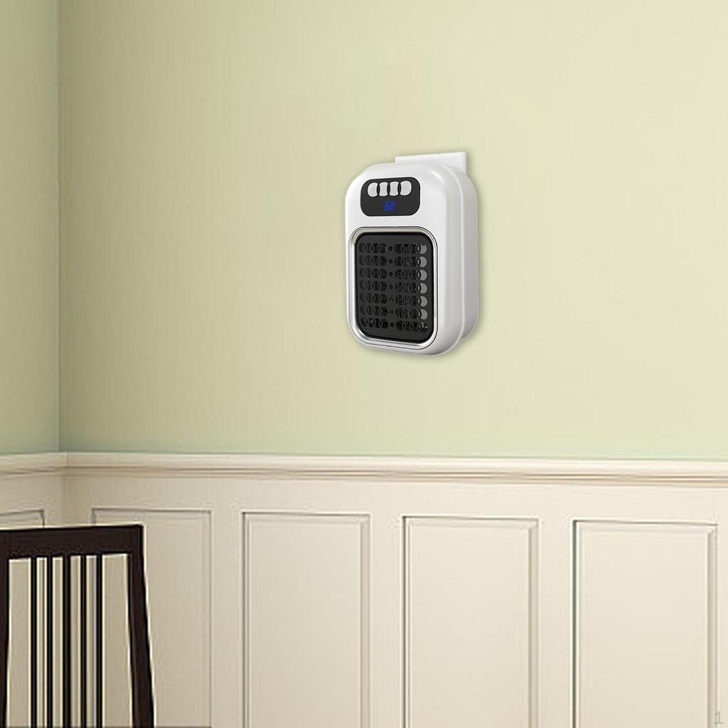 Compact Wall Outlet Heater for Quick Heating In RV