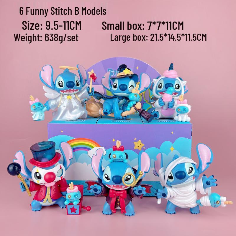 

Фигурка Stitch Goofy Diary Blind Box: Модная игрушка и настольное украшение в подарок